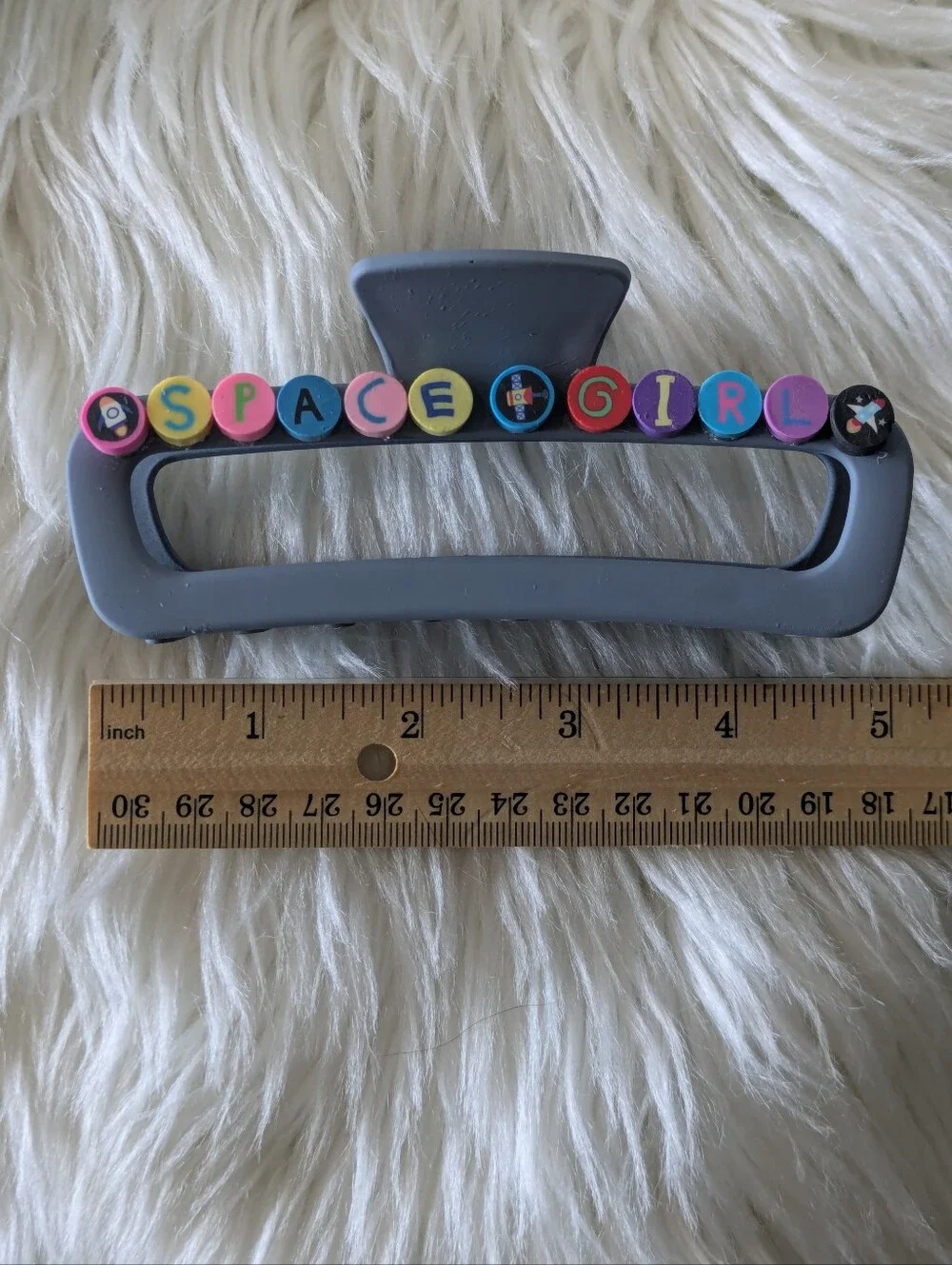 Space Girl Hair Clip Claw Style Handcrafted | NWT